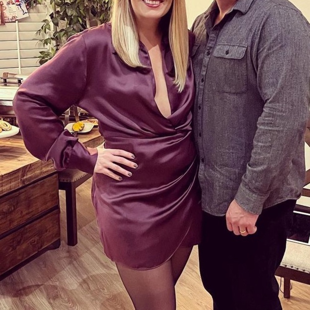 Zara Satin Dress